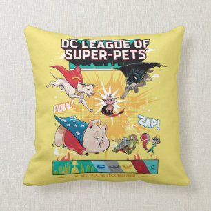 Super-Pets: We're A Pack, We Stick Together! Cushion