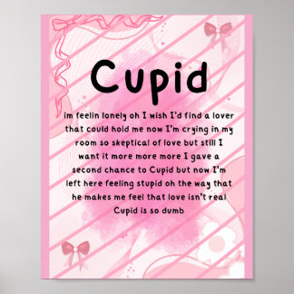 💗🎀 Super Pink Cupid 💕✨ Poster