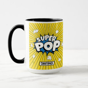 SUPER POP! Popcorn Poppin’ Fun Pun Mug