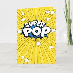 SUPER POP! Shade Of Yellow, Fun, Blank Holiday Card