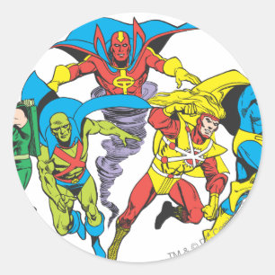 Super Powers™  Collection 10 Classic Round Sticker