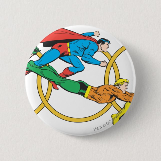Super Powers™  Collection 11 6 Cm Round Badge (Front)
