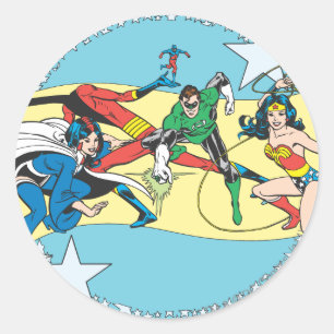 Super Powers™  Collection 14 Classic Round Sticker