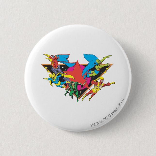 Super Powers™ Collection 16 6 Cm Round Badge (Front)