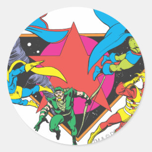 Super Powers™ Collection 16 Classic Round Sticker