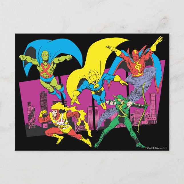 Super Powers™ Collection 17 Postcard (Front)
