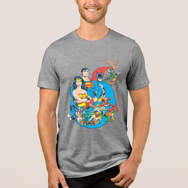 Super Powers™ Collection 1 Tri-Blend Shirt (Front)