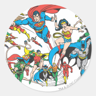 Super Powers™ Collection 3 Classic Round Sticker