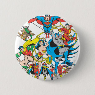 Super Powers™ Collection 4 6 Cm Round Badge