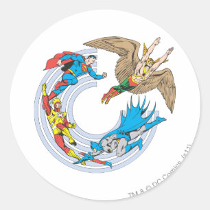 Super Powers™ Collection 7 Classic Round Sticker