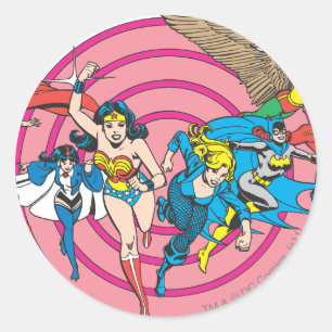 Super Powers™ Collection 8 Classic Round Sticker