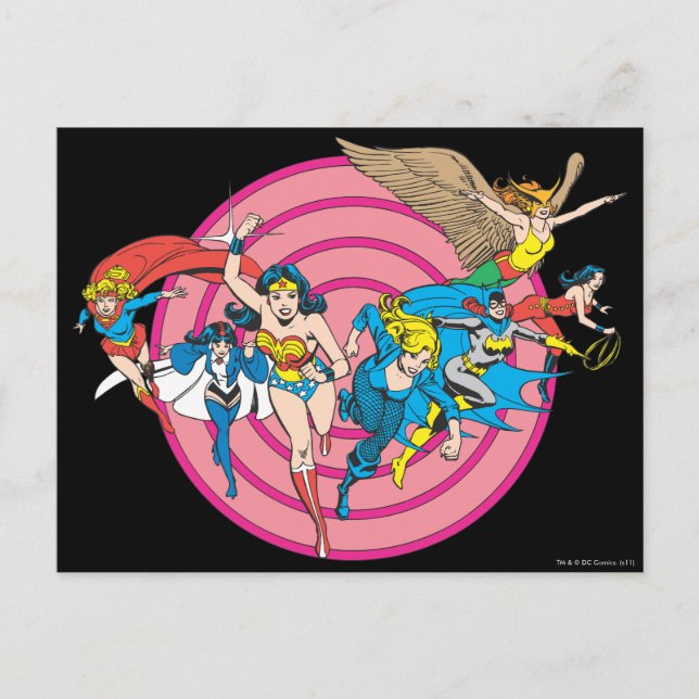 Super Powers™ Collection 8 Postcard (Front)