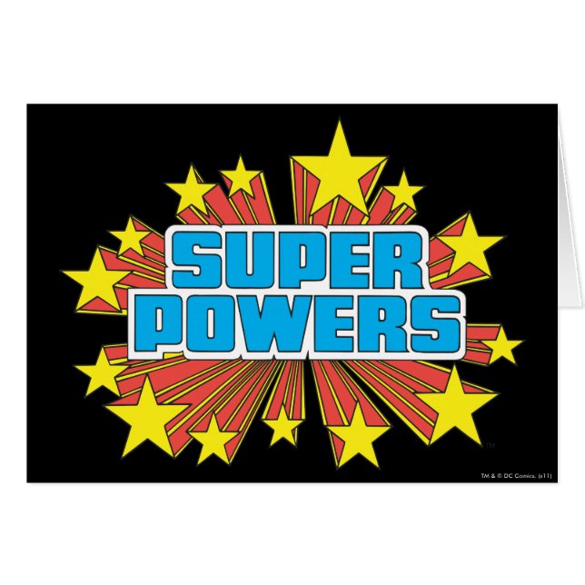 Super Powers™  Logo Blue (Front Horizontal)