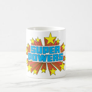 Super Powers™  Logo Blue Coffee Mug