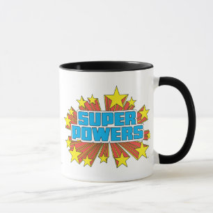 Super Powers™  Logo Blue Mug