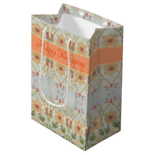 Super Pretty Medium Thanksgiving Gift Bag