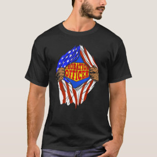 Super Probation Officer Hero Job T-Shirt