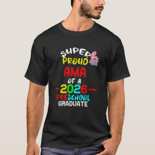 Super Proud AMA of 2026 Preschool Pre-K Graduate S T-Shirt
