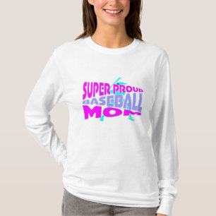 super proud baseball mum T-Shirt