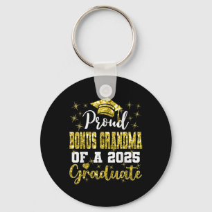 Super Proud Bonus Grandma Of 2025 Graduate Graduat Key Ring