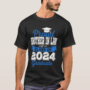 Super Proud Brother In Law of 2025 Graduate Gradua T-Shirt