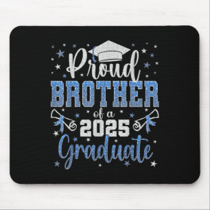 Super Proud Brother Of 2025 Graduate Graduation Fa Mouse Mat