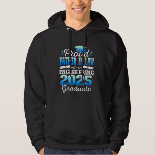 Super Proud Father In Law 2025 Engineering Graduat Hoodie