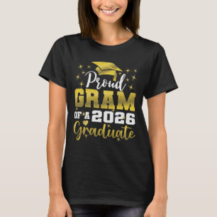 Super Proud Gram Of 2026 Graduate Senior Graduatio T-Shirt
