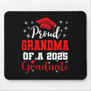 Super Proud Grandma Of 2025 Graduate Graduation Fa Mouse Mat