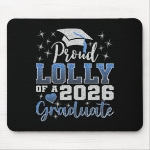 Super Proud Lolly Of 2026 Graduate Senior Graduati Mouse Mat