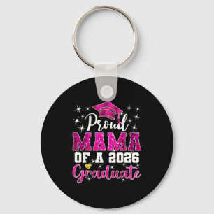 Super proud mama of 2026 graduate senior key ring