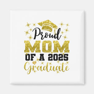 Super Proud Mum Of 2025 Graduate Senior Graduation Magnet