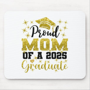 Super Proud Mum Of 2025 Graduate Senior Graduation Mouse Mat
