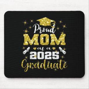 Super Proud Mum Of 2025 Graduate Senior Graduation Mouse Mat