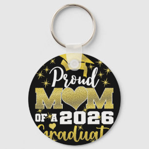 Super Proud Mum Of 2026 Graduate Senior Graduation Key Ring
