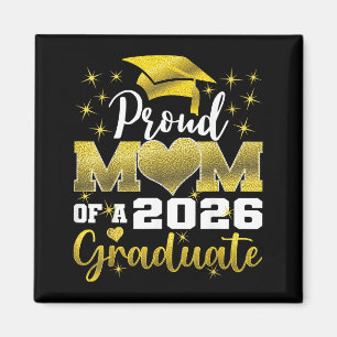 Super proud mum of 2026 graduate senior graduation magnet