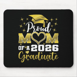 Super Proud Mum Of 2026 Graduate Senior Graduation Mouse Mat