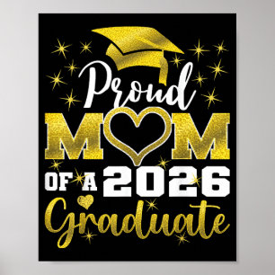 Super proud mum of 2026 graduate senior graduation poster