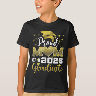 Super Proud Mum Of 2026 Graduate Senior Graduation T-Shirt