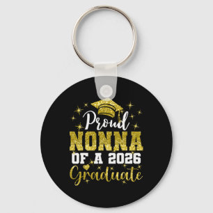 Super Proud Nonna Of 2026 Graduate Senior Graduati Key Ring