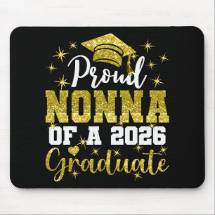 Super Proud Nonna Of 2026 Graduate Senior Graduati Mouse Mat