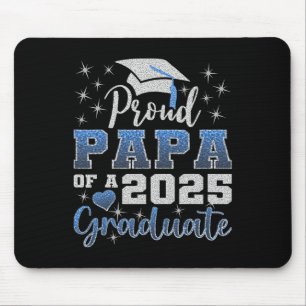 Super Proud Papa Of 2025 Graduate Awesome Family C Mouse Mat