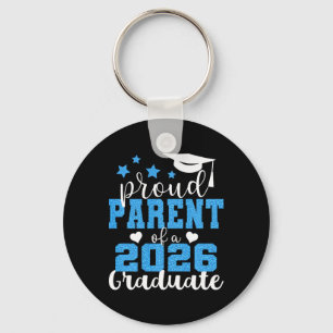 Super Proud Parent Of 2026 Graduate Senior Graduat Key Ring