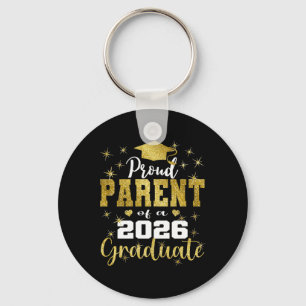 Super Proud Parent Of 2026 Graduate Senior Graduat Key Ring