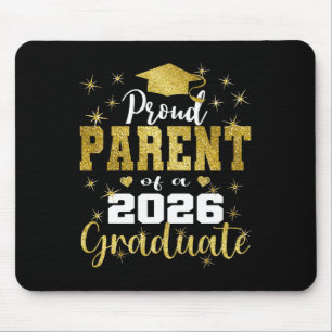 Super Proud Parent Of 2026 Graduate Senior Graduat Mouse Mat
