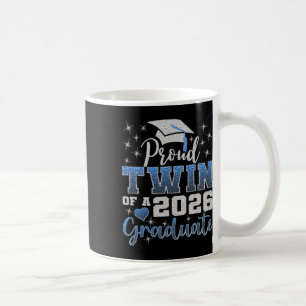 Super Proud Twin Of 2026 Graduate Senior Graduatio Coffee Mug