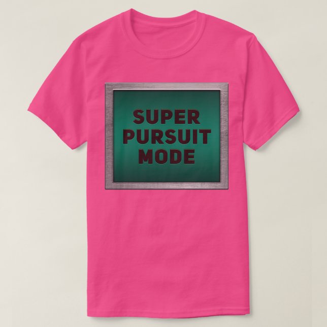 Super Pursuit Fashion T-Shirt (Design Front)