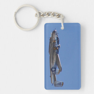 Super Rabbit B-25 Key Chain