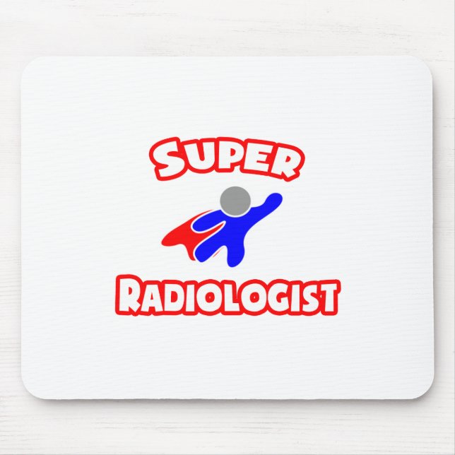 Super Radiologist Mouse Mat (Front)