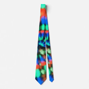 Super Rainbow Tie Dye Necktie